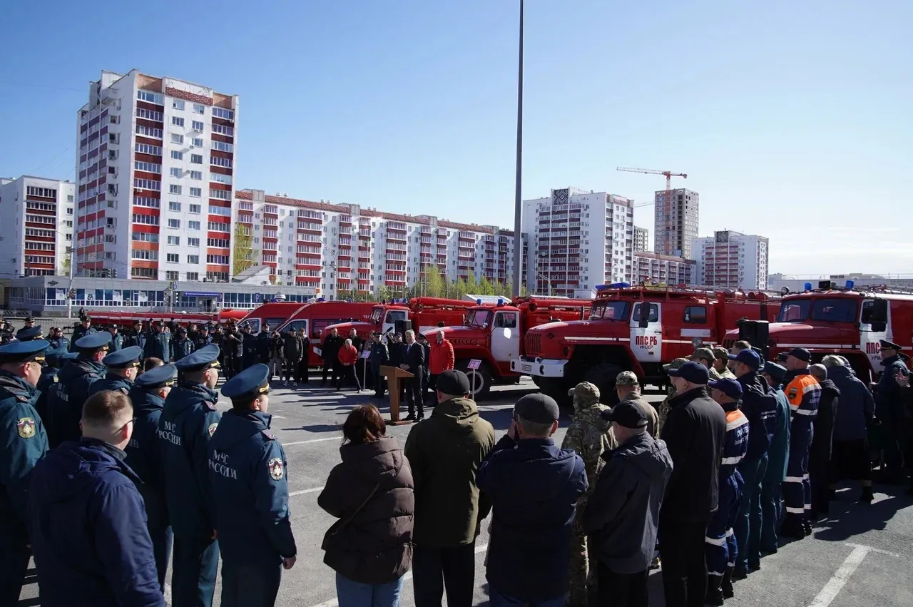 Баймакский пожарники праздник встречают с обновление!