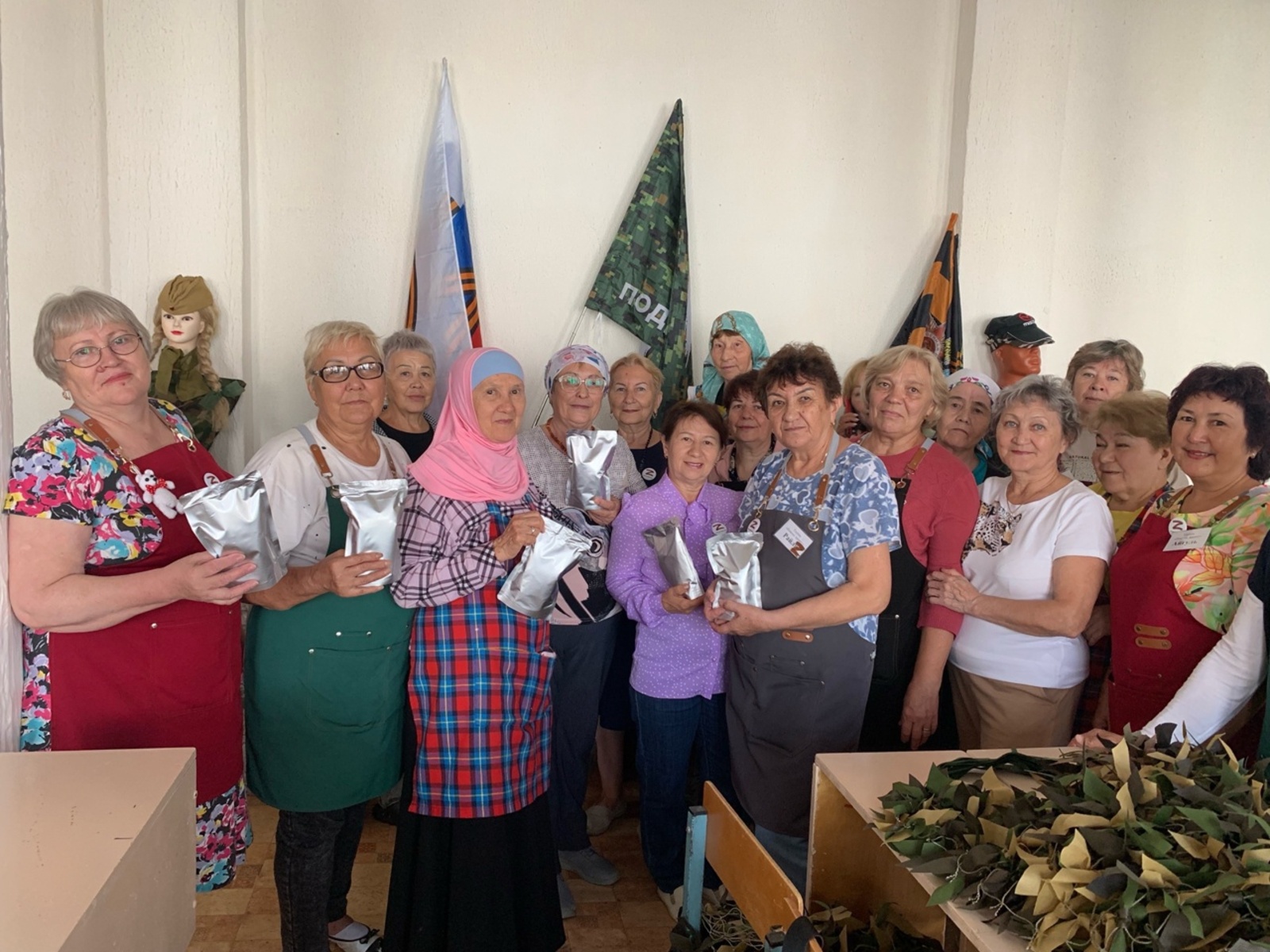 Волонтеры объединяются ради победы