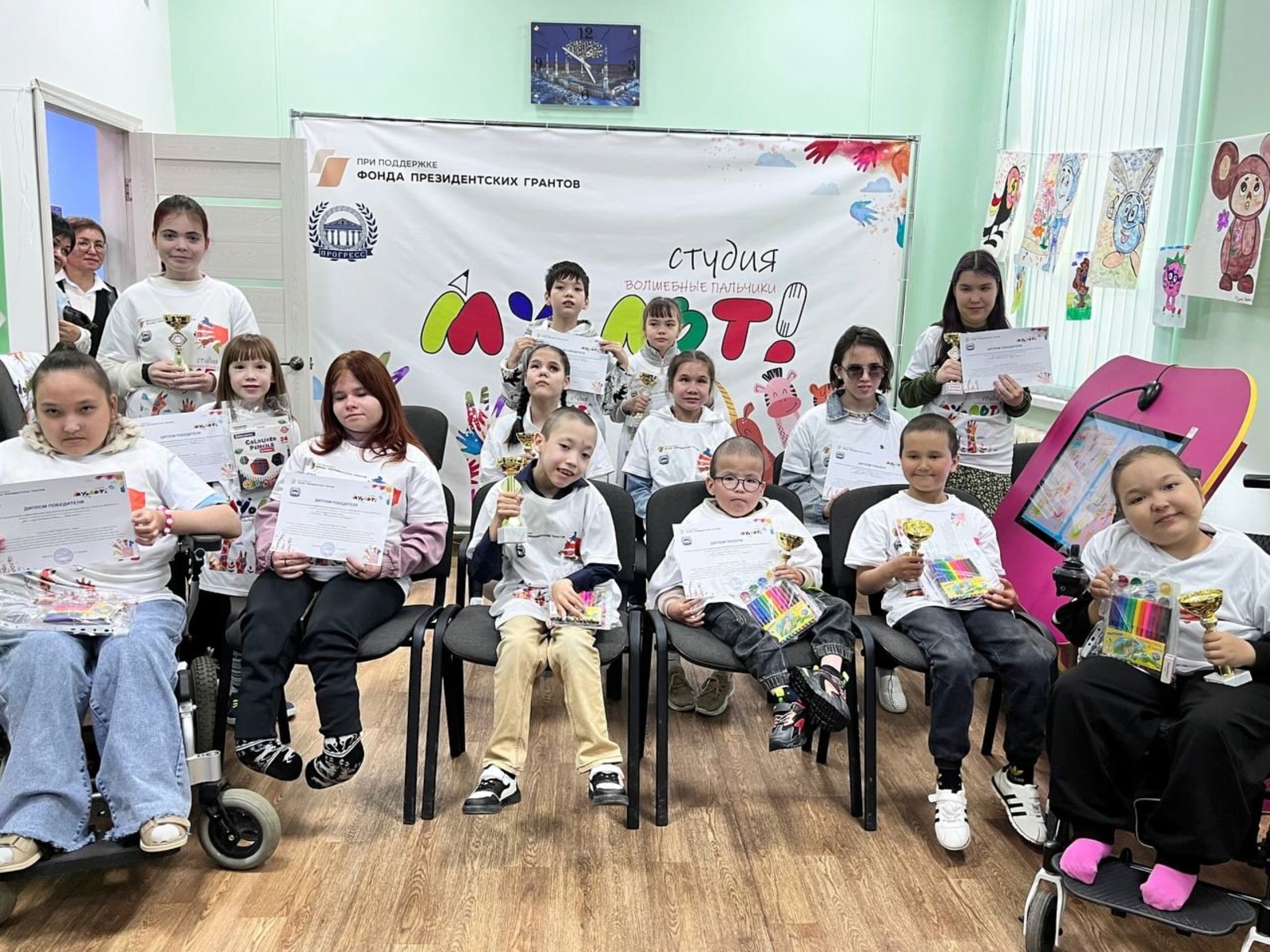 Юные создатели мультиков из Сибая