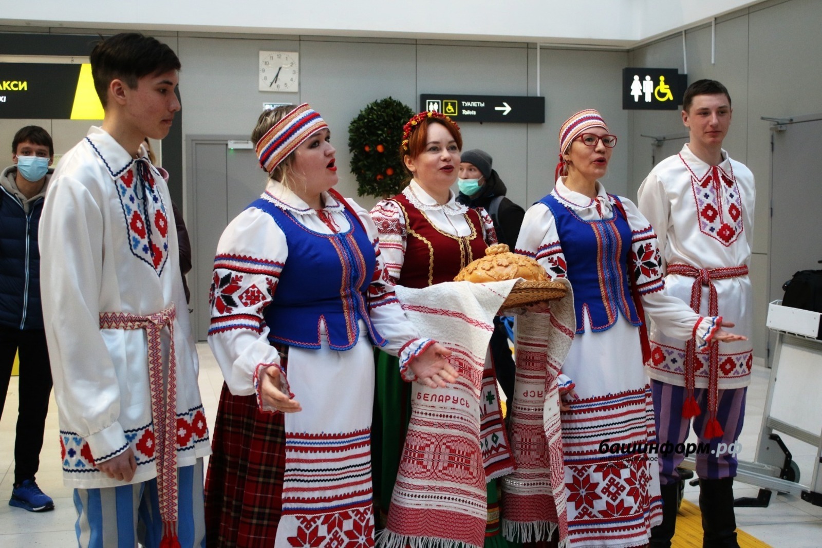 В Башкирской столице гостеприимно встретили белорусских биатлонистов