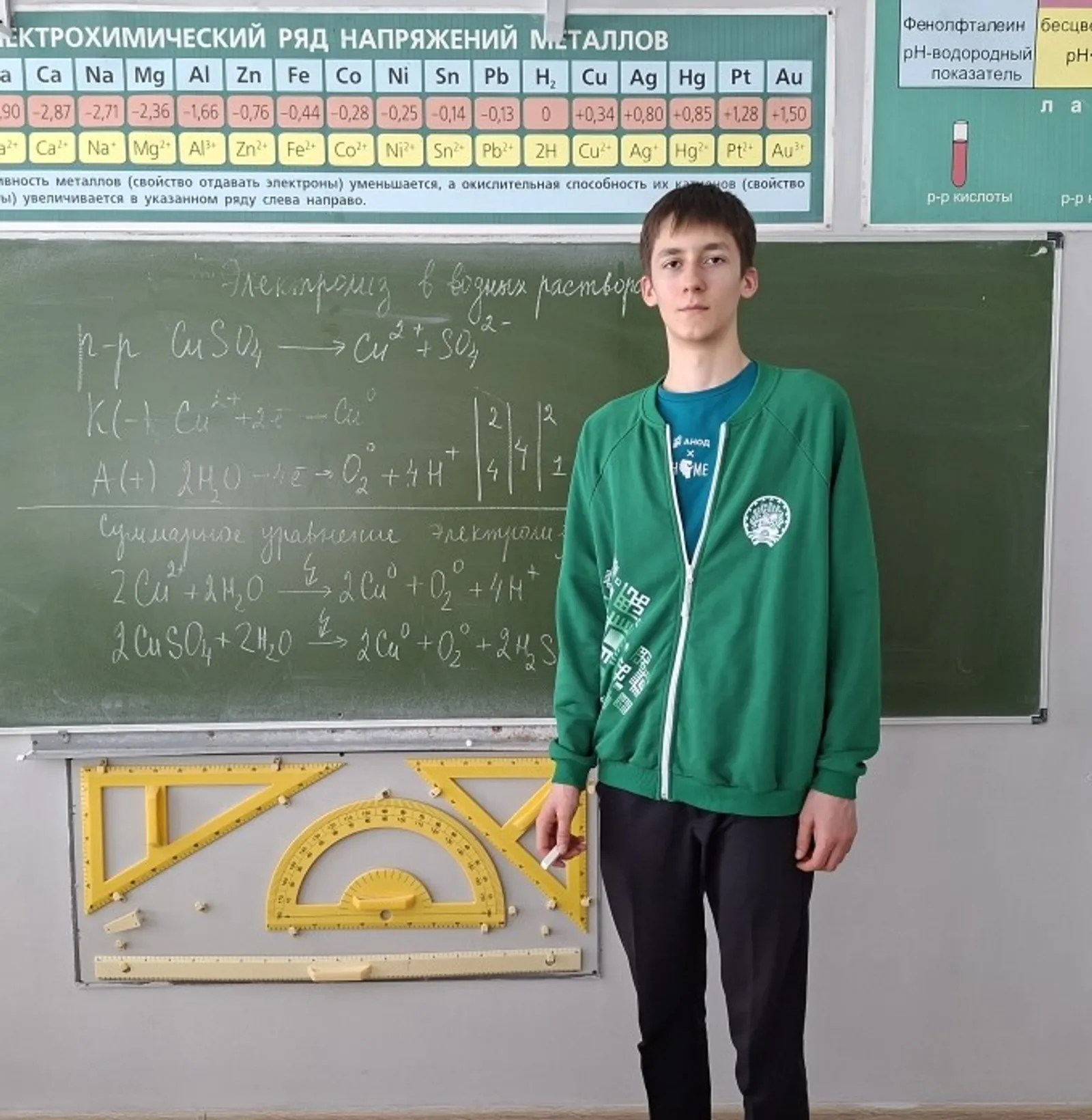 Школьник из Сибая - призер всероссийской олимпиады по химии