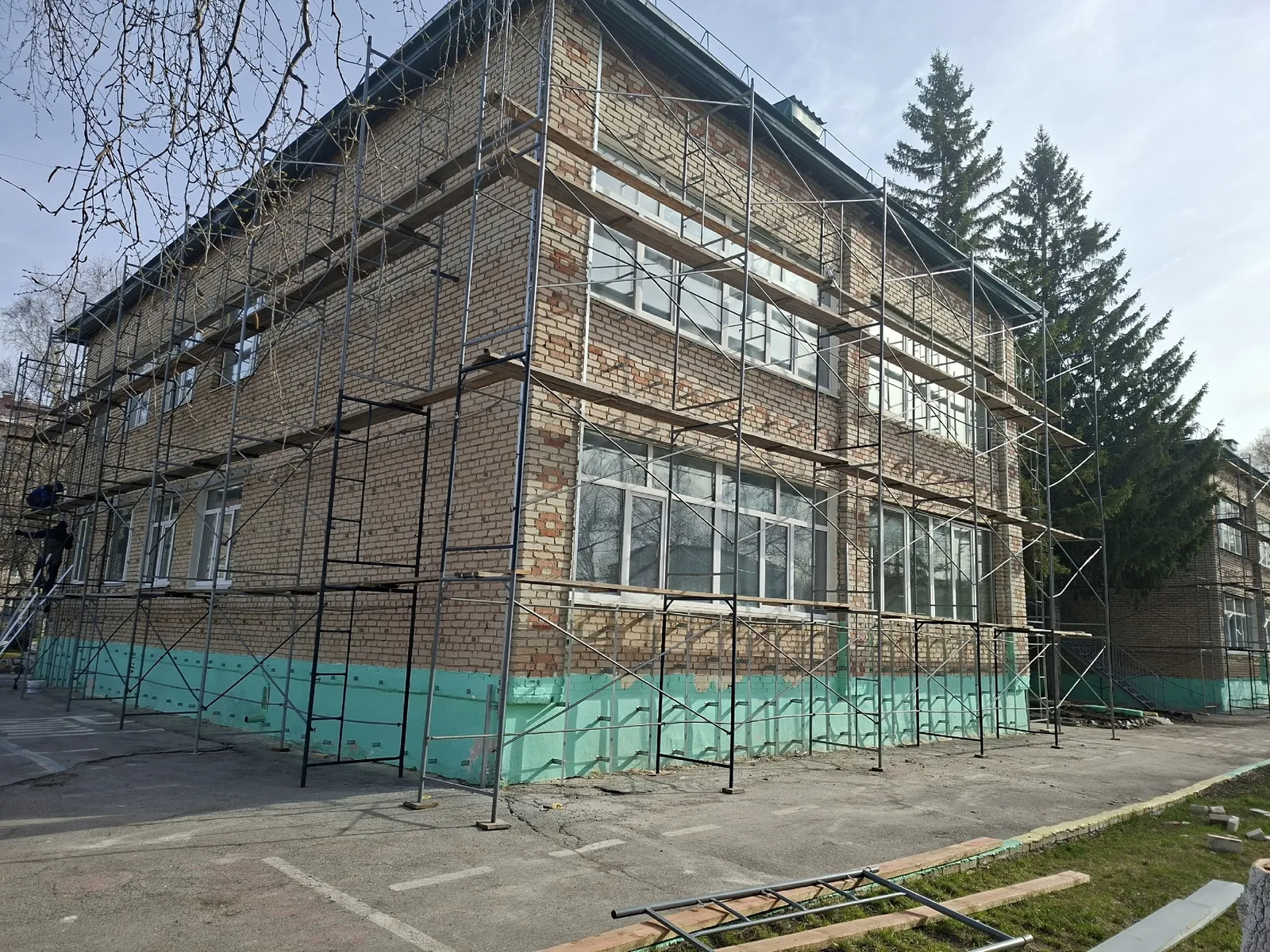Продолжается капитальный ремонт