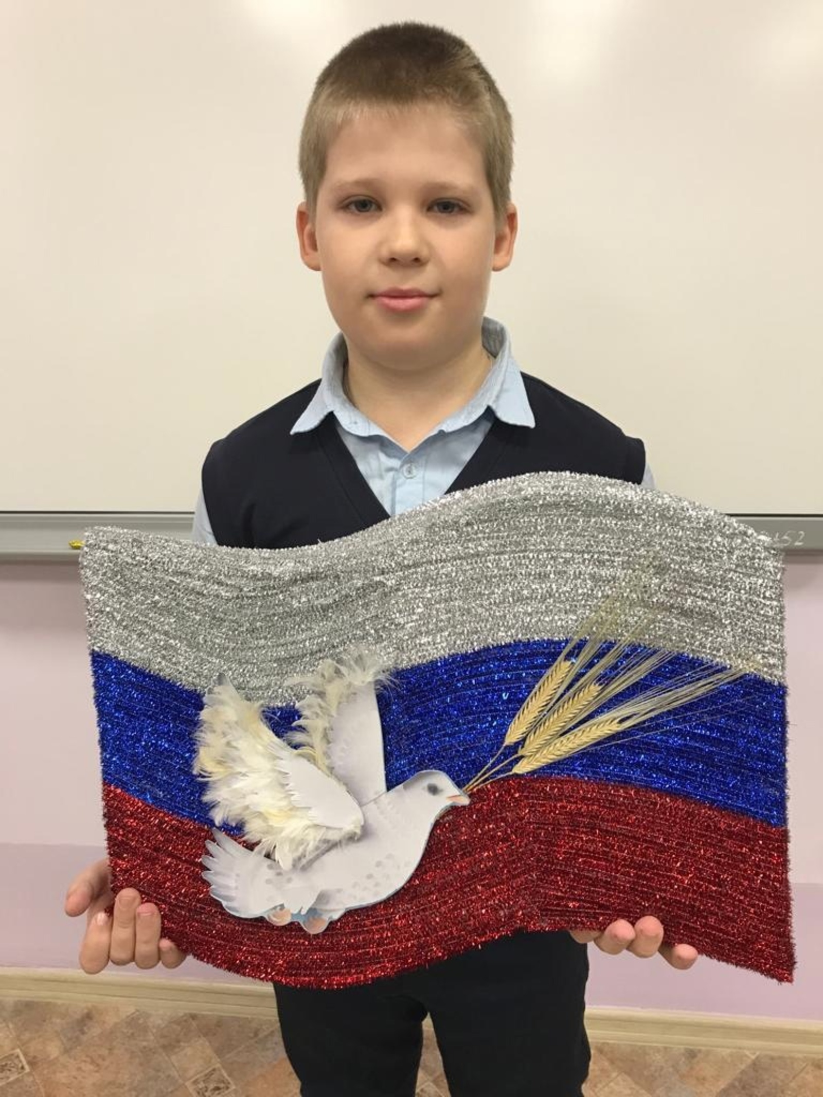 Школьники победили в конкурсе на знание символов и атрибутов России