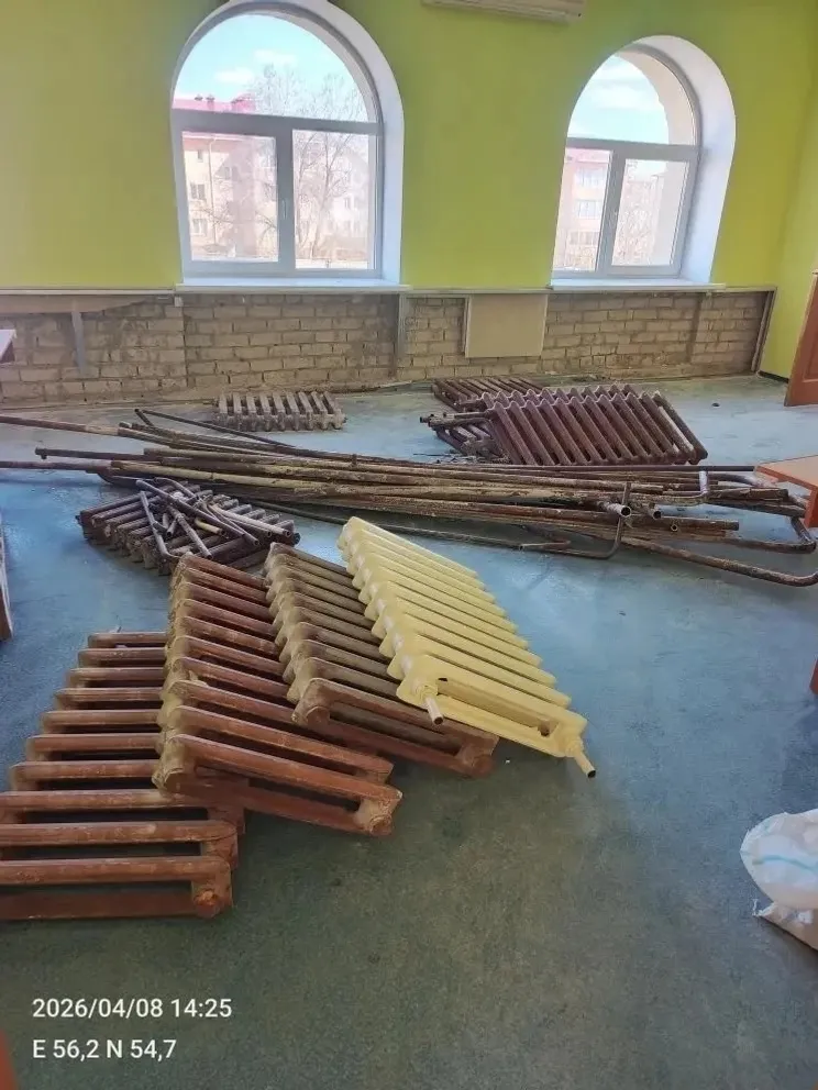 В театре ведется капитальный ремонт