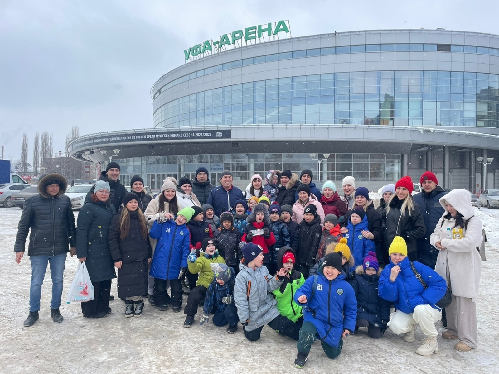 Юные сибайские хоккеисты провели товарищеские игры на «Уфе-Арене»