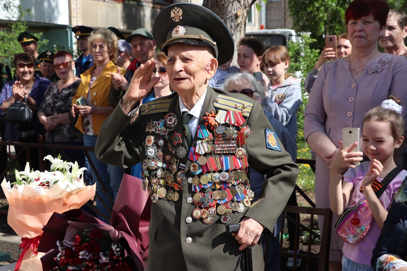 Глава Башкортостана поздравил со 100-летним юбилеем ветерана войны