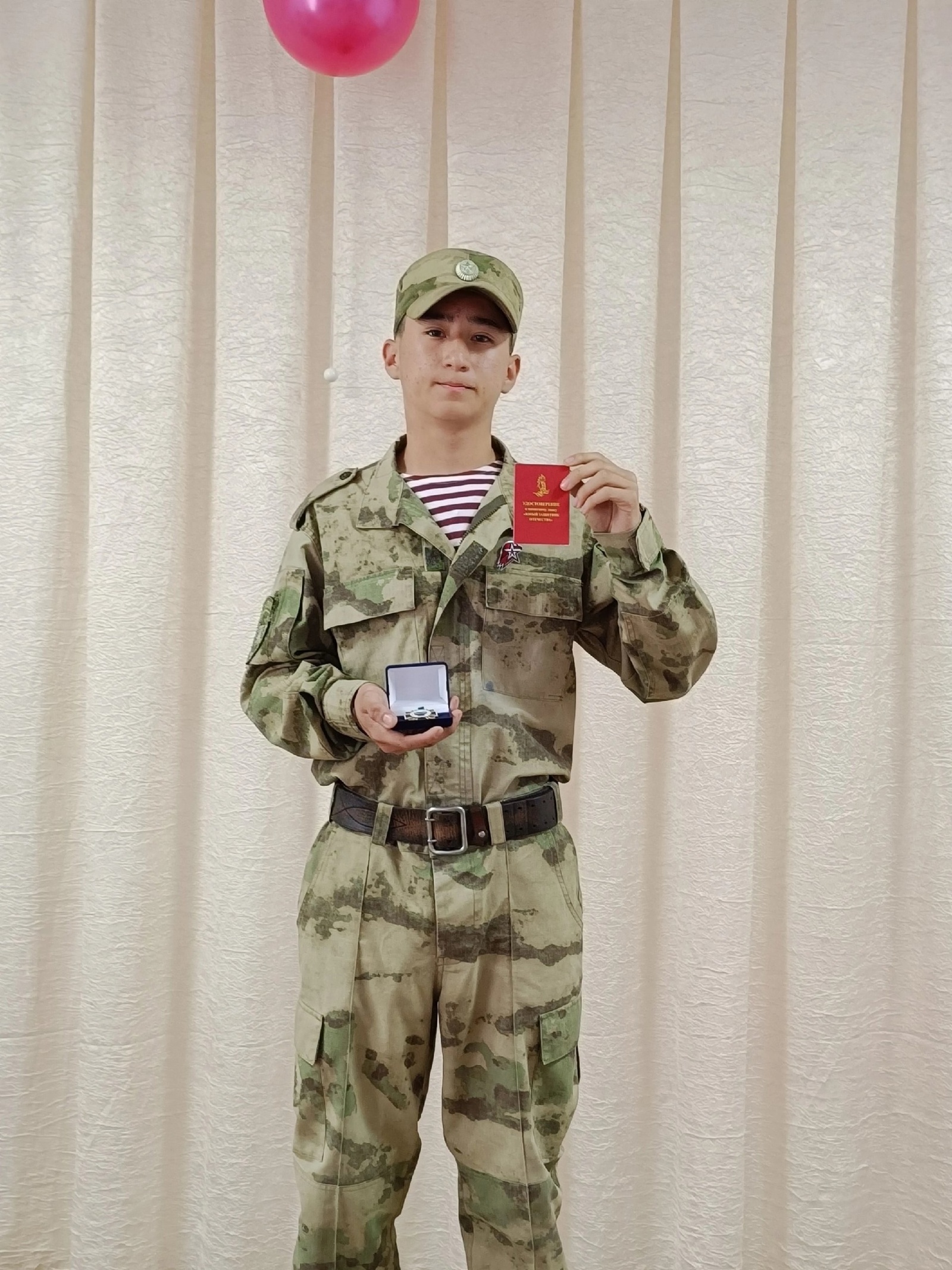 Ученик сибайской школы - "Юный защитник Отечества"