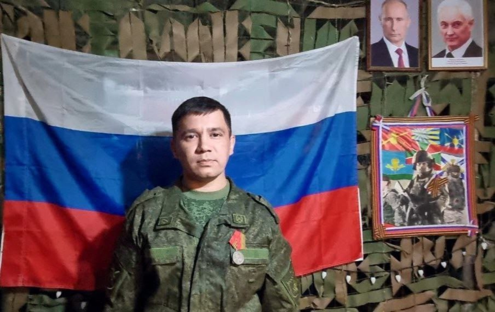 Боец заслужил награду