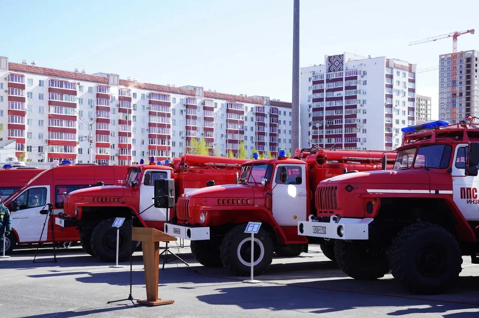 Баймакский пожарники праздник встречают с обновление!