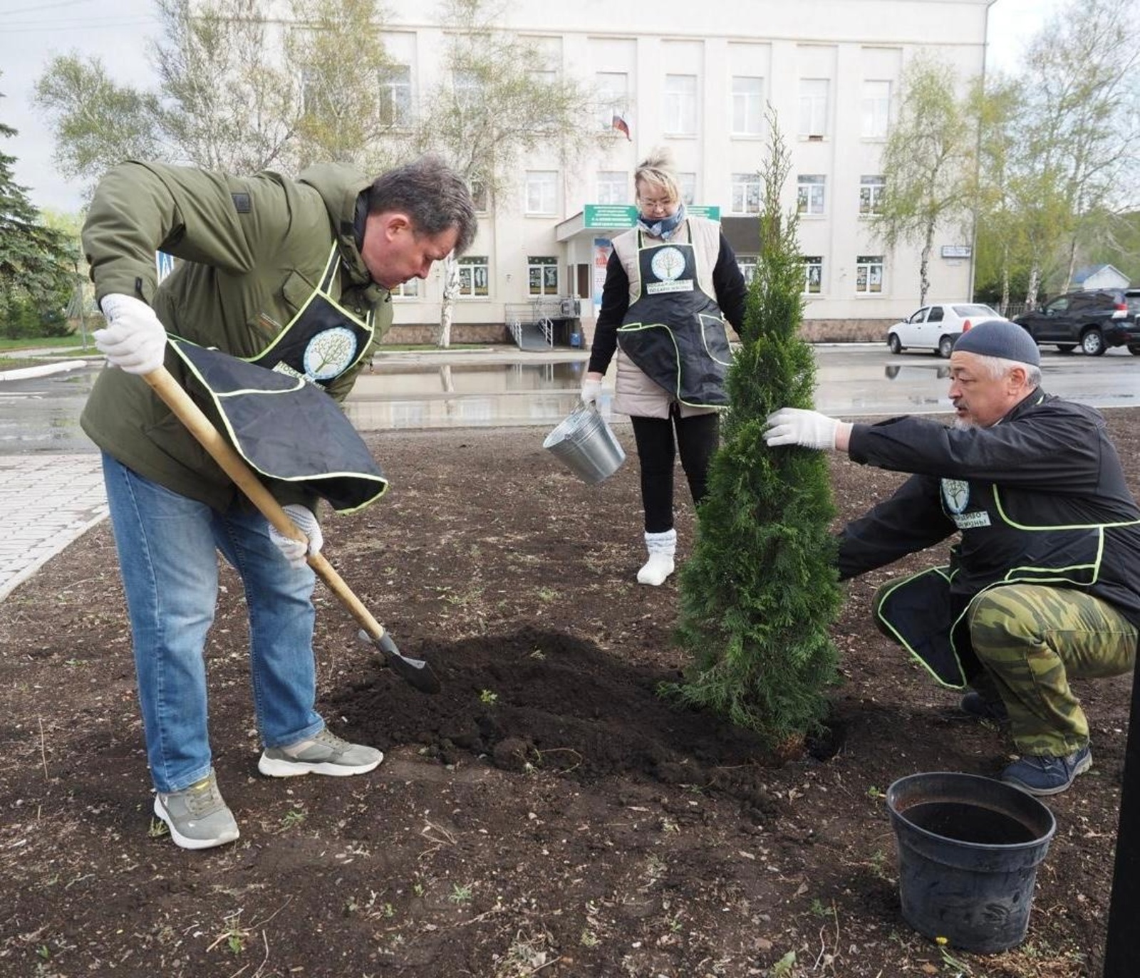 Акция "Зеленая Башкирия" в Сибае