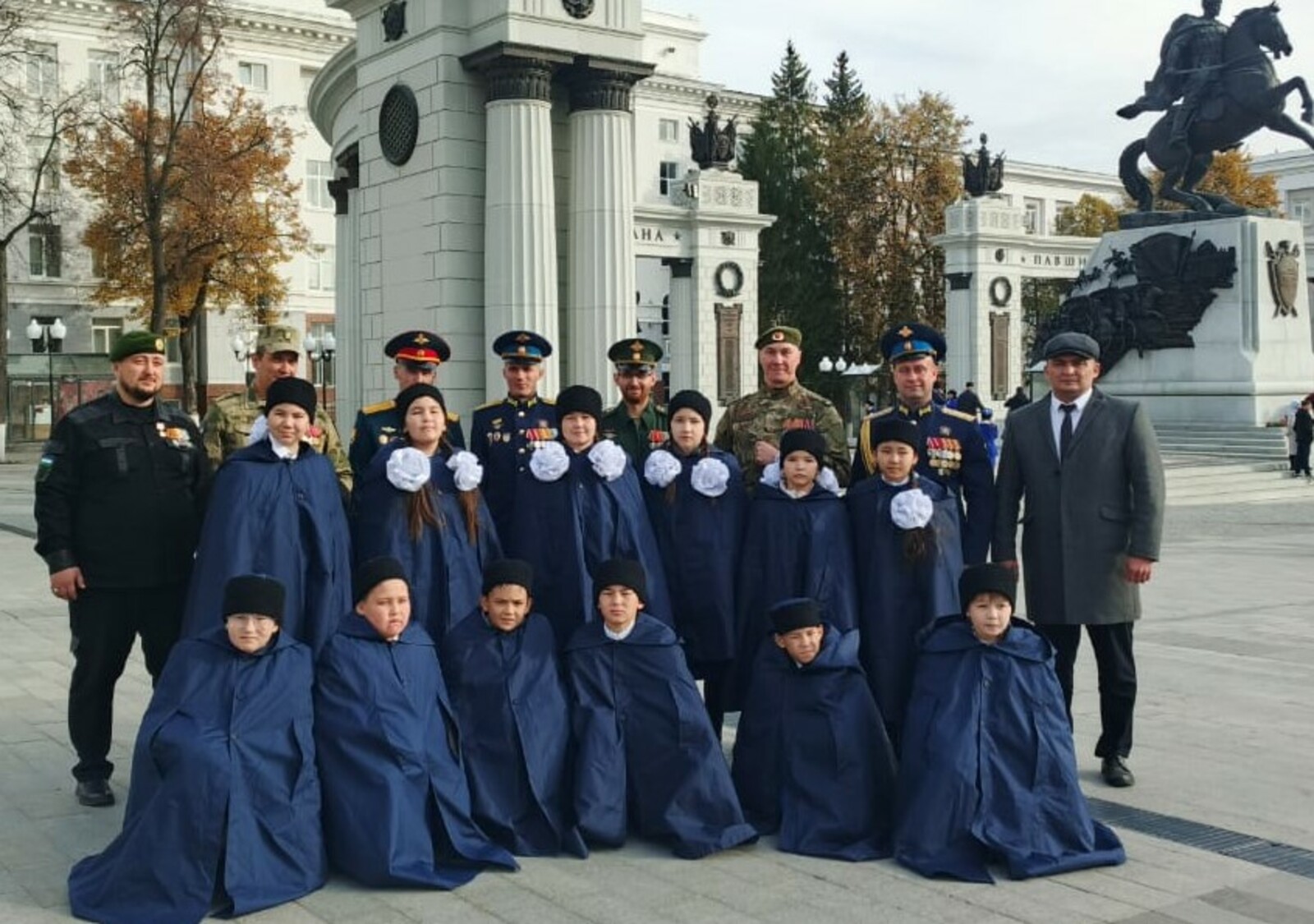 Сибайских школьников посвятили в «шаймуратовцы»