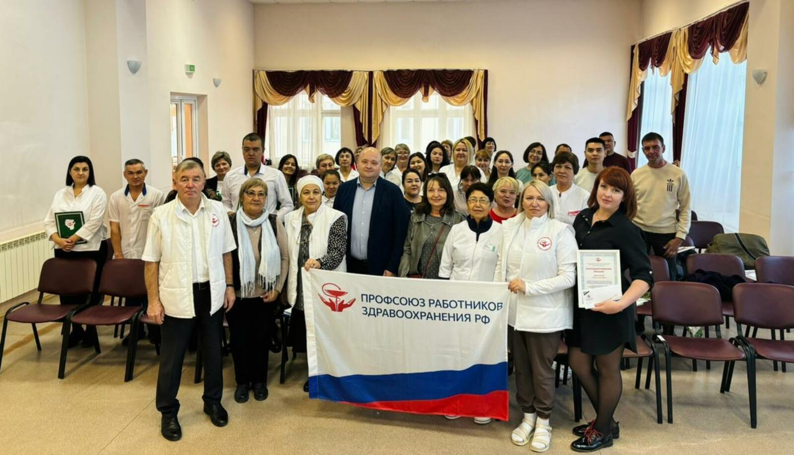 Лидером профсоюза медиков вновь избран Басир Шарипов