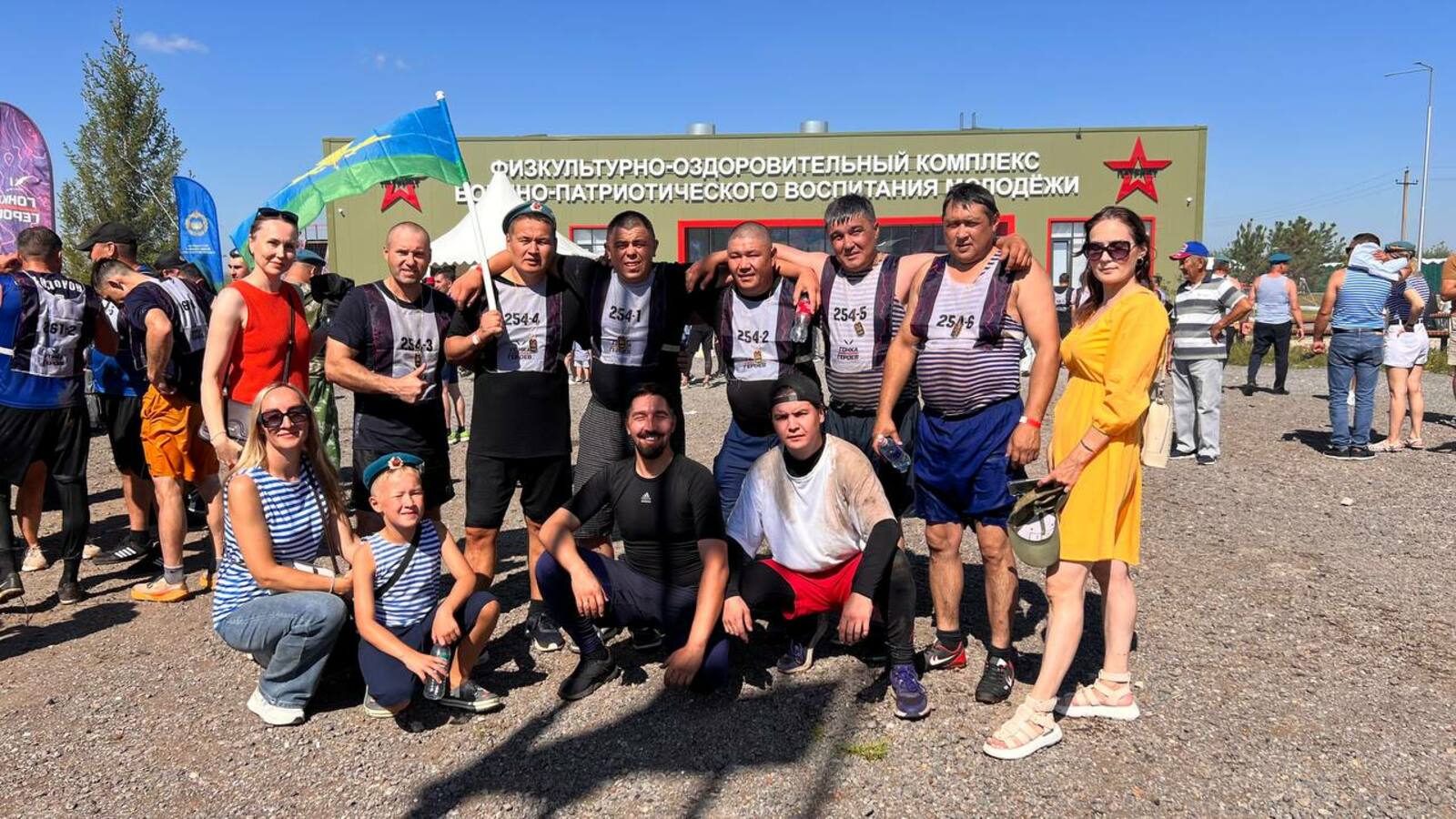 Сибайские десантники преодолели «Гонку героев»